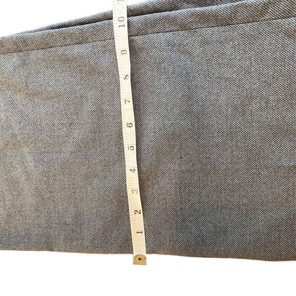 Rw&Co Women's Gray Dress Pants With Belt Size 12p Business Classic Fit — image 6 of 8